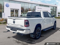 Experience unparalleled power and style with this stunning Bright White 2022 Ram 1500 Sport Crew Cab... (image 4)