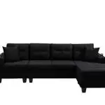 NEW 4 SEATER L SHAPE SECTIONAL CHAISE SOFA LOUNGER in Chairs & Recliners in Edmonton - Image 5