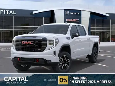 Welcome to Capital GMC! DEAL PENDING This 2026 GMC Sierra 1500 in Summit White is equipped with 4WD...