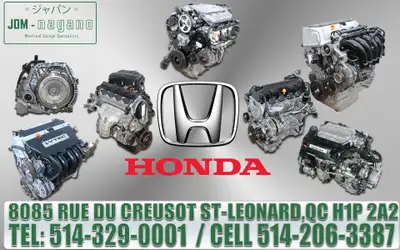 2002 2003 2004 2005 2006 2007 2008 2009 2010 2011 2012 2013 2014 Moteur Honda CRV, Moteur Honda Acco...