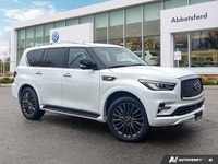 This INFINITI QX80 delivers a Premium Unleaded V-8 5.6 L/339 engine powering this Automatic transmis... (image 6)