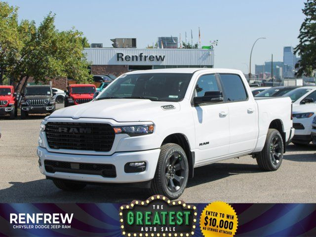 2026 Ram 1500 Sport Crew Cab 4x4, Nav, Heated Seats/Wheel in Cars & Trucks in Calgary