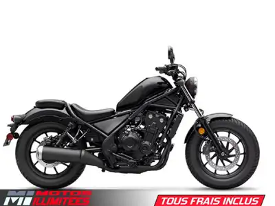 Les vrais rebelles refusent de faire des compromis. C’est pourquoi la Honda Rebel 500 refuse de choi...