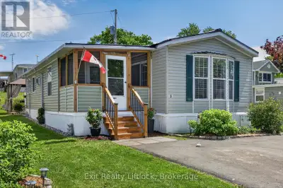 Affordable year-round living at Shady Acres Cottage & RV Resort on the north shore of Rice Lake. Loc...