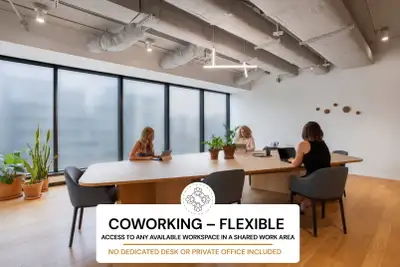 As a Spaces member, you join a community of like-minded professionals and creative business thinkers...