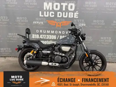 2023 Yamaha Bolt 950 R-Spec Yamaha Bolt 950 R-Spec 2023 SEULEMENT 2 166 KM PARE-BRISE DOSSIER PORTE-...