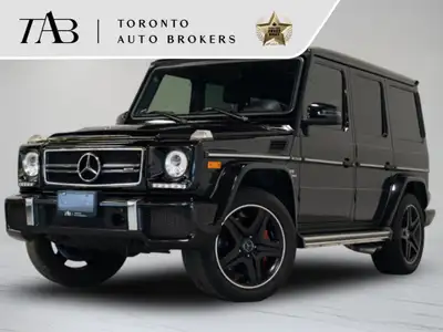 This 2018 Mercedes-Benz G-Class G 63 AMG is a local Ontario vehicle with a clean Carfax report, comb...
