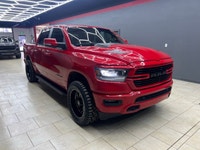 Introducing the 2022 Ram 1500 Sport, draped in a stunning red finish and powered by a robust 4x4 dri... (image 4)