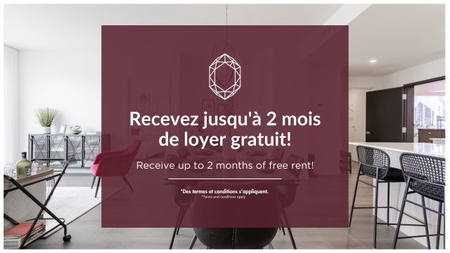 2 Bedroom Apartment for Rent - 3659 av. Jean-Béraud dans Locations longue durée  à Laval/Rive Nord