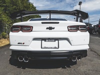 The heart of this 2022 Chevrolet Camaro ZL1 beats with an exhilarating 6.2L Supercharged V8, deliver... (image 3)