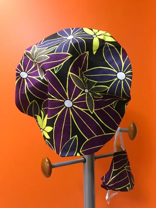 African print hats with matching cotton face masks in Women's - Other in City of Toronto - Image 4