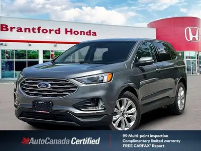 Command attention and conquer any journey in the sophisticated 2024 Ford Edge Titanium. Engineered f...