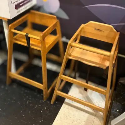  Restaurant-Quality Kids’ Chairs – $50 Each (or Best Offer), View more
