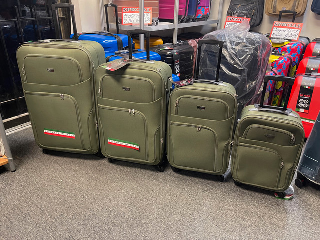 4 Pcs Light Weight Soft Side Suitcase Set on sale | Other | Mississauga /  Peel Region | Kijiji