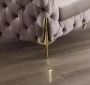 !! SPECIAL SOFA CAPITONNÉ VELVET GOLD !! in Couches & Futons in City of Montréal - Image 3