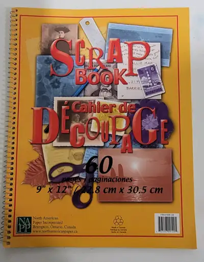 I have for sale a brand new scrap book. 2 of $1 If you have any questions or would like to arrange p...