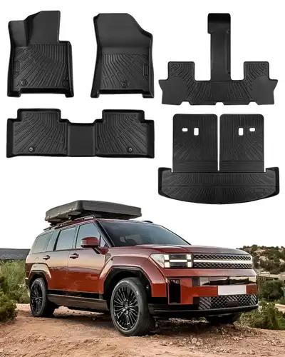 CreekT for Hyundai Santa Fe Floor Mats & Cargo ... ID# 26320, View more