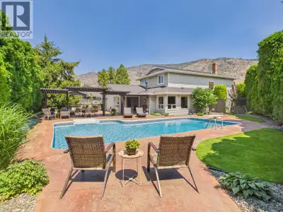 BEAUTIFULLY REMODELED TWO-LEVEL HOME WITH A PRIVATE HEATED POOL in one of Osoyoos’ most peaceful and...