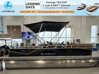 Check out our 2026 Legend LE 21 CRL Premium Edition Sport powered by a Mercury 115 ELPT Pro XS CT. T...