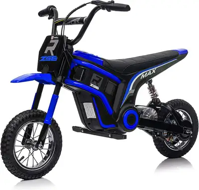 NEW 24V KIDS DIRT BIKE 350W OFF ROAD & MP3 1123404 SALE $249.95 Experience the Thrill: The 24V kids...