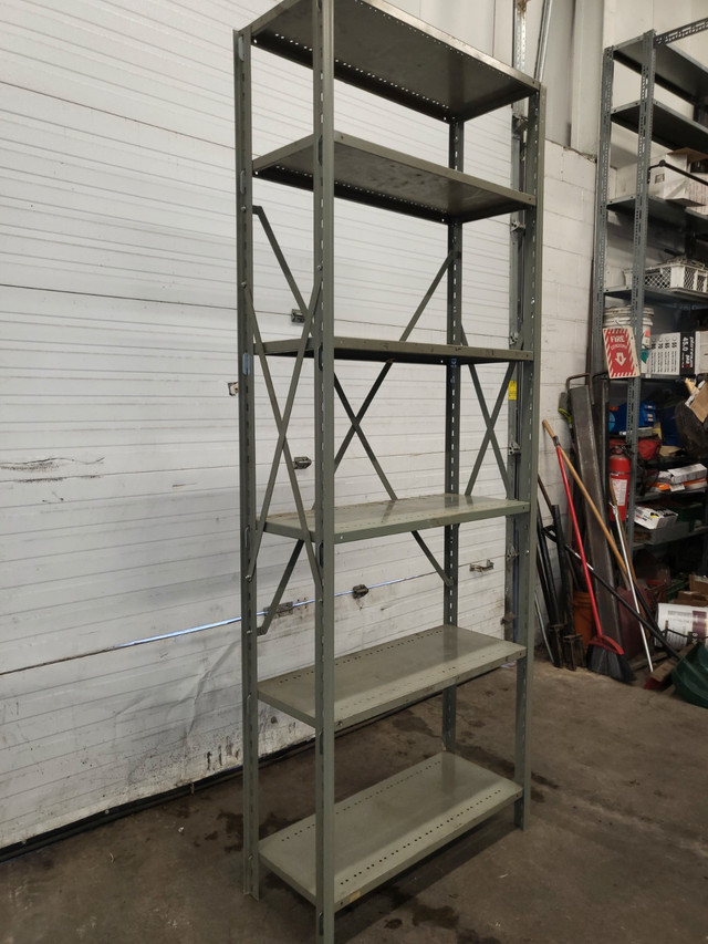 Used industrial shelving units - 18” D x 36” W x 8’4 T in Other Business & Industrial in Mississauga / Peel Region - Image 2