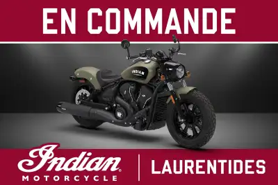Alary Sport Cette MOTOCYCLETTE INDIAN SCOUT BOBBER LIMITED + TECH 2026 est disponible DÈS MAINTENANT...