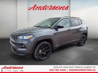 This Jeep Compass Altitude in Baltic Grey Metallic is powered by a 2.0L DOHC direct-injection turboc...