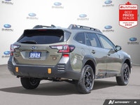 Recent Arrival! New Price! Green 2024 Subaru Outback Wilderness AWD Lineartronic CVT 2.4L DOHC APPLE... (image 4)