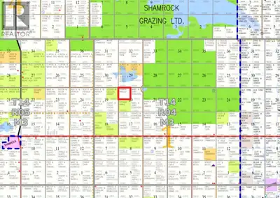 Quarter section of pasture located in the RM of Shamrock. Tame grass, fully fenced, with a good dugo...