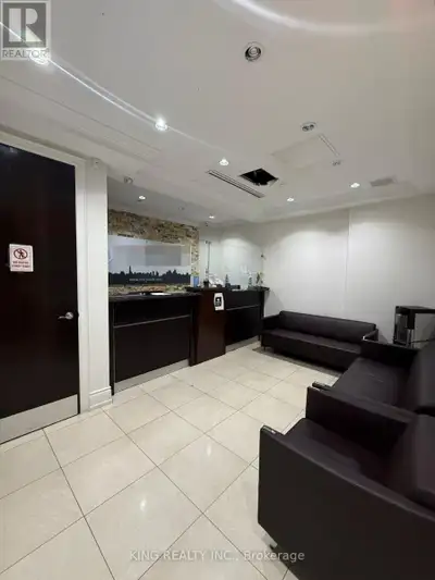 Professionally finished office space located in a prestigious, curved glass building at Steeles Aven...