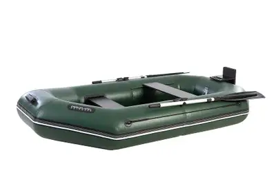 Inflatable Rowing Boat Boat 250 8'2" PVC. For 2 person. Option for electrical motor. New. 2 years wa...