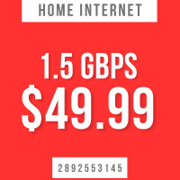 *INTERNET DEAL* Rogers 1.5 gbps