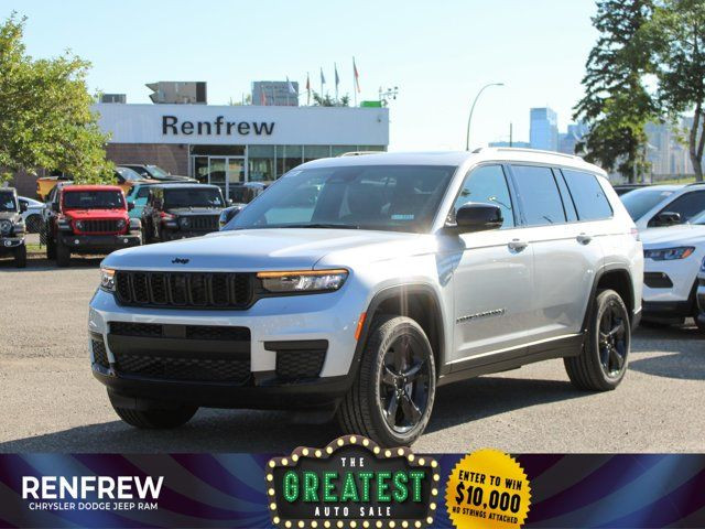 2025 Jeep Grand Cherokee L Altitude 4x4, Sunroof in Cars & Trucks in Calgary