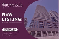 Modern 1-Bedroom Condo with Balcony, Parking & Locker – Burlingt Oakville / Halton Region Toronto (GTA) Preview