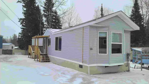 Two mobile homes (year 2003 and 2009 made) in Harmony Heights MH Park at 10730 Giscome Rd, Prince Ge...