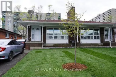 Cashflow with minimal down payment on this vacant, fully renovated semi-detached home featuring a le...