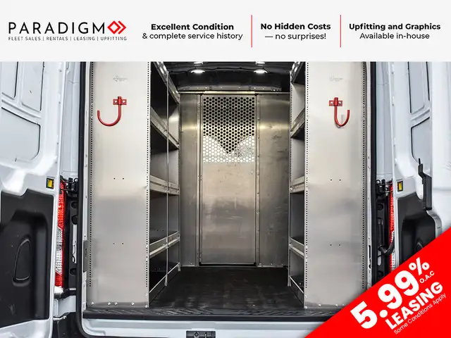 2025 Ford Transit Cargo Van T- 250 Mid Roof | Shelving + Cab Div in Cars & Trucks in Hamilton - Image 2