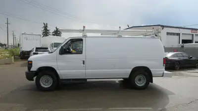 NEW ARRIVAL... 2014 FORD ECONOLINE E-350 Cargo Van for sale on our 7020 50th Street Edmonton Lot. -...