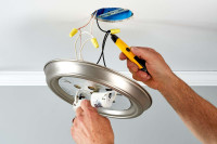 INSTALL Lights, Chandeliers . . . by Licensed Electrician
