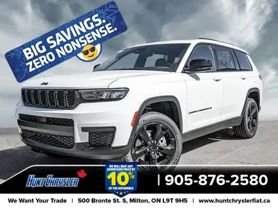 THIS GRAND CHEROKEE L ALTITUDE MAY HAVE YOU RIDING HIGH IN STYLE! THIS 2025 JEEP GRAND CHEROKEE L AL...