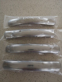 4 X DOOR HANDLE CHROME COVER HUMMER H2 AND SUT