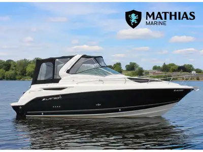 Bateau Cruiser LARSON 857 cabrio 2012 Concessionnaire de bateaux et pontons neufs et d'occasion Math...