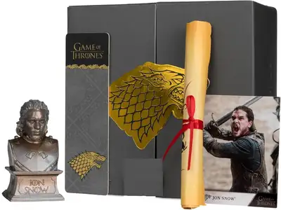 Game of Thrones Jon Snow Collector Box NEW! - McFarlane Toys, View more