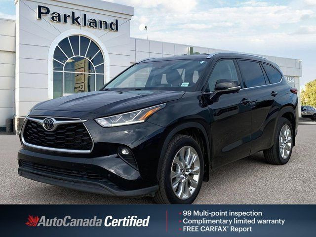 2022 Toyota Highlander Limited AWD Sunroof Heated Leather Seats in Cars & Trucks in St. Albert