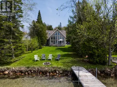 Welcome to waterfront living at its finest on the shores of beautiful Orr Lake. This stunning Vicero...