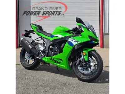 GRAND RIVER POWER SPORTS Straight forward pricing, no hidden fees. 2026 Kawasaki Ninja ZX-6R KRT ABS...