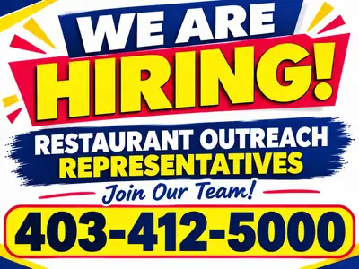 Love talking to people? Join our team! We are looking for friendly, confident and outgoing people to...