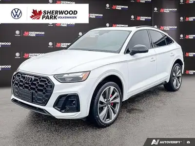 Come see this 2023 Audi SQ5 Sportback Progressiv before it's too late! *Get Your Money's Worth for t...