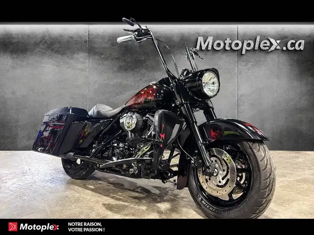 2002 HARLEY DAVIDSON ROADKING FLHPI CUSTOM PAINT in Street, Cruisers & Choppers in Gatineau - Image 3