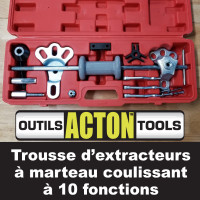 Trousse d'extracteurs à marteau coulissant